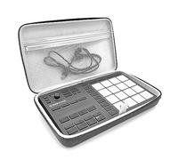 Musiin Premium Velvet Hardshell Travel Case Compatible with Native Instruments Maschine Mikro MK3 case Drum Controller Analog Device Cover (Grey)