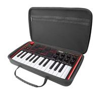 Musiin Premium Velvet MIDI Keyboard Controller Case Compatible with AKAI MPK Mini MK3,SONICWARE Deconstruct Minimal,LIVEN Texture,Evoke,Hercules DJControl Mix Ultra(Black)