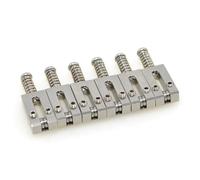 MUSIKLAN 6PCS 10.5MM Brass Guitar Bridge Roller Saddles Tremolo Bridges Saddle With Steel Roller Compatible with Fender Telecaster Tele Stratocaster Strat ST TL Style Electric Guitar Replacement Parts