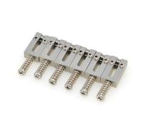 MUSIKLAN 6PCS 10.8MM Brass Guitar Bridge Roller Saddles Tremolo Bridges Saddle With Steel Roller Compatible with Fender Telecaster Tele Stratocaster Strat ST TL Style Electric Guitar Replacement Parts