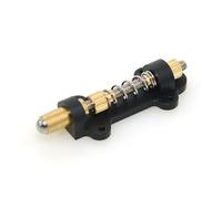 MUSIKLAN Electric Guitar Brass Tremolo Arming Adjuster Tremsetter Set Tremolo Stopper Stabilizer for FR Floyd Rose and Other Floating Tremolo Bridge Systems Guitar Parts Black (Single)