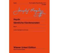 Musikverlag Wiener Urtext SAEMTLICH SONATES 3 - arranged for piano [sheet music] Composer: HAYDN JOSEPH