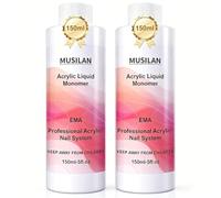 MUSILAN Acrylic Monomer for Nails 300 ml Professional Acrylic Monomer for Nails Compatible with Acrylic Powder Systems Kit for Beginners Extension Drying