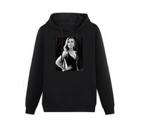 Musiluo Men's Hoody Men's Scarlett Johansson Hoody Black L