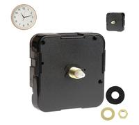 Musiook Quartz Clock Mechanism Replacement Kit, Clock Mechanisms Battery Powered with Length 16mm Shaft, Precise No-Ticking Motor DIY Repair Parts for Wall Clocks and Craft Projects