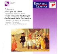 Musique De Table/Chamber Orch. St Petersburg By Georg Philipp Telemann (1994-06-06)