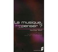 MUSIQUE UN ART DU PENSER?: 17e forum "Le Monde" Le Mans 21 au 23 octobre 2005