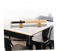 MUSISALY 1 Pair Wood Baseball Bat Display Holder Horizontal Bat Rack for Home Use Sturdy and Durable Design Easy to Clean Space Saving for Collectors and