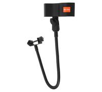 MUSISALY 1 Set Recording Microphone Stand - 16.5" Bendable Gooseneck Desk Mic Clip Holder Arm for Tabletop Live Streaming Multi Purpose
