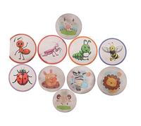 MUSISALY 10 Sheets Cartoon Color Changing Potty Training Decals for Adhesive Temperature Sensitive Stickers Reveal Animals When Warm Motivates Toilet Use and Habit Development