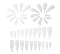 MUSISALY 1000pcs Manicures and Artificial Nails Claw Nail Tips Long Claw Shaped Fake Full Cover Plastic Artificial Tips for Parties Extension Forms
