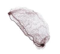 MUSISALY 100pcs Girls World Styling Head Invisible Elastic Mesh Hair Nets Bun Cover for Women Girls Grey