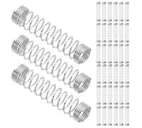 MUSISALY 100pcs Replacement Spring for Ink Pen Compression Small Springs Silver