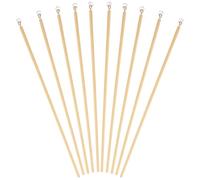 MUSISALY 10Pcs 30Cm Wooden Shadow Puppets Rods for Arm Control, Shadow Puppetry Control Sticks Accessories for Hand Puppet Manipulation and Performance