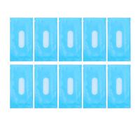 MUSISALY 10pcs Fever Cooling Pads Gel and Pe Material Cold Compress Fever Reducer Patch Not Messy or Greasy Suitable for Use Anywhere Anytime