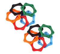 MUSISALY 10pcs Microphones Protection Ring Non-slip Skid Ring for Handheld Wireless Microphones, 35mm Inner Diameter, Set for Ktv and Stage Use