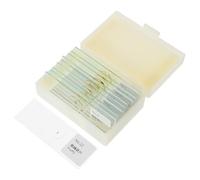 MUSISALY 10pcs Prepared Microscope Slides with Insect Specimens, Biology Class Props Educational Set for Students Science Learning