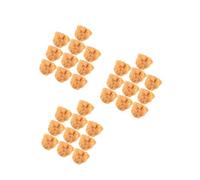 MUSISALY 10Pcs Simulated Chicken Nuggets Food Model Realistic Fried Chicken Popcorn Props for Pretend Play Kitchen Decor