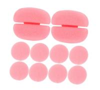 MUSISALY 10pcs Soft Sponge Hair Rollers Mushroom Curlers for Natural Curls Hairdressing Rollers for All Hair Types Easy DIY Styling Tools for Home Use Hairfriendly and Quick