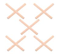 MUSISALY 10pcs Violin Sound Post Spruce Wood Replacement Parts for 3/4 and 4/4 Violins Designed for Teaching Tools and Music Training