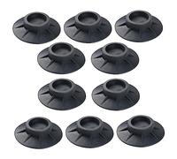 MUSISALY 10pcs Washer Antivibration Pad Non- Floor Protector for Washing Machines Dryers Prevents Sliding and Walking Fits Appliances