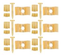 MUSISALY 10set Electric Guitar String Retainers String Buckles for Headstock Guitar Tension Retainer Replacement Parts