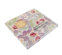 MUSISALY 120-color Nail Gel Polish Display Chart Book with Floral Pattern, Nail Plates Manicure Color Samples Organizer for Salon and Home Use