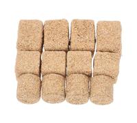 MUSISALY 12pcs Miniature Hay Bales Realistic Straw Bale Figurines for Dollhouse Farm Dioramas Autumn Decor DIY Accessories