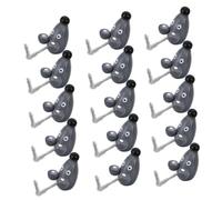 MUSISALY 15pcs Mouse Hanging Ornament Novelty Rat Figurines Creepy Mouse Props Simulated Model Realistic Prank Realistic Ornaments for Scary Grey