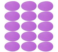 MUSISALY 15pcs Pet Lighting Gel Overlays for Ambient Color Correction with Easy Installation, Warm Light Diffuser Sheets for Spotlights and Classroom Displays, 10cm Light Filter Sheets