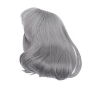 MUSISALY 1pc Grey Bob Hair Wig with Air Synthetic Lace Front Hairstyle for Daily Use Parties and Cosplay Natural Look Comfortable Fit