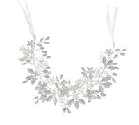 MUSISALY 1pc Handmade Vintage Flower Wedding Hairband Headband for Bridal Hair Decor Elegant Headdress for Wedding Parties Birthdays and Special Occasions Beautiful Bride Accessories
