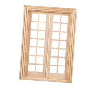 MUSISALY 1Pc Mini House Adornment DIY Wooden Door Accessory for Dolls House Furniture Layout Lightweight Design for Miniature Gardens Room