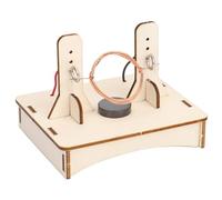 MUSISALY 1Set DIY Wooden Dc Motor Kit Science Experiment for Creative Educational Project Hands Learning Activity for Encourages Innovation and Parent Interaction