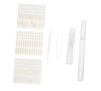 MUSISALY 1set Double Makeup Stickers for Hooded Eyes Invisible Lasting Eye Shaping Tape Convenient Natural Look Strips for