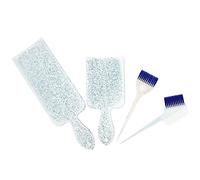 MUSISALY 1set Hair Color Dye Tool Highlighting Board Applicator for Easy Coloring Root Highlights Boards for Thick Hair Salon Tools
