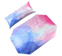 MUSISALY 1set Manicure Hand Pillow Stylish Nail Beauty Tools with Mat for Home Salon Use Soft Comfortable Cushion for Nail Art Protects Workbench from Polish Cosmetics