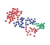 MUSISALY 2 Packs Small Raffle Lottery Balls with Number Etching Plastic Game Balls for Adult Party Games Bingo and Group Activities Compact Lightweight Sphere for Raffle Drawings