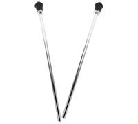 MUSISALY 2 Pcs Bass Drum Floor Legs 39cm Metal Drum Spurs with Adjustable Mount Bracket for Percussion Accessories