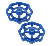 MUSISALY 2 Pcs Metal Replacement Gate Valve Handle Sturdy Faucet Valve Wheel for Water Stop Valve