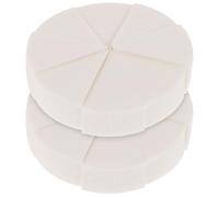 MUSISALY 2 Sets Wedge Shape Latex Makeup Sponges for Women Super Soft Powder Puff for Foundation and Primer Comfortable and Makeup Application Dry and Wet Use