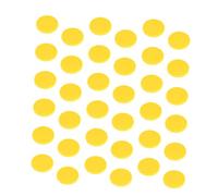 MUSISALY 200pcs Colorful Counting Chips for Math Learning Round Plastic Bingo Tokens for Classroom Rewards Sorting Addition Subtraction Kindergarten and Home School Use Yellow