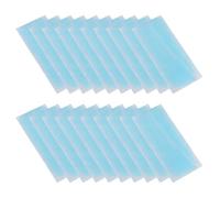 MUSISALY 20pcs Cooling Gel Patches Set for Rapid Cooling and Sunstroke Relief with Water and Hydrophilic Polymer Gel Material for Fever and Hot Cold Therapy