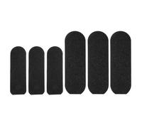 MUSISALY 20Pcs Foot File Refills Replacement Pads for Feet Callus Remover Easy to Replace Sand Paper for Dead Skin Removal and Smoother Skin