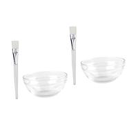 MUSISALY 24pcs Facial Mask Applicator Brush Face Mask Beauty Bowl and Brush for Skin Care
