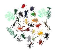 MUSISALY 24Pcs Simulation Insects for Realistic Animal Models Fun Teaching Material for Nature Exploration and Party Decorations