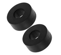 MUSISALY 2pcs Anti-vibration Rubber Pads Inner Hole Shock-absorbing Foot Pads for Fitness Equipment Stability and Floor Protection in Home and Professional Gyms