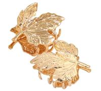 MUSISALY 2pcs Autumn Leaf Hair Clip En Clutcher Hair Claw Clips for Women Decorative Hair Accessories