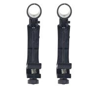 MUSISALY 2Pcs Black Adjustable Shockproof Drum Microphone Clips Universal Instrument Microphone Clamp Holders for Drum Rim Fixing Suitable for Live Performance and Recording