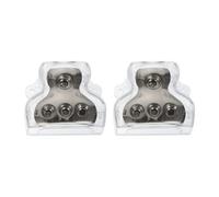 MUSISALY 2pcs Car Ground Distributor Power Distribution Block for Audio Splitter High Amp Connecting Hub with Heat Resistant Transparent Housing Compact Design for Car Audio Systems